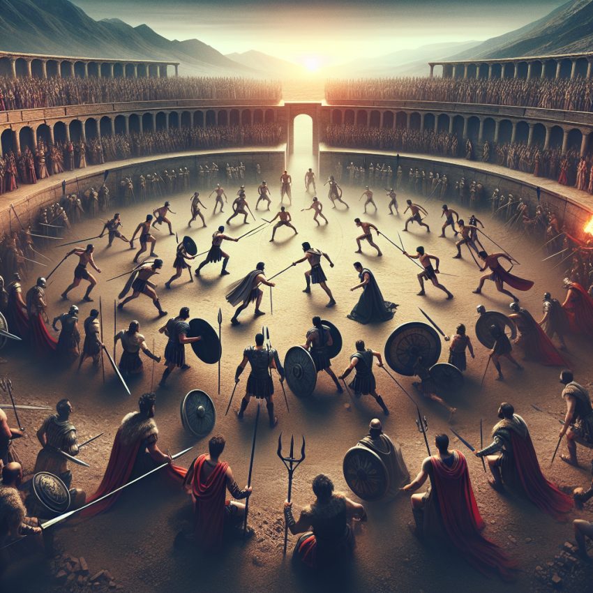 Gladiadores: Uma Jornada Épica Pela Arena da História